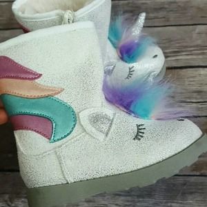 Chiara Unicorn Toddler Girls Boots